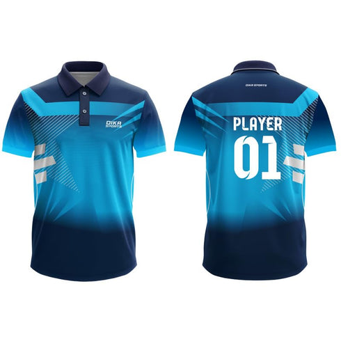 Dika Sports Mens Custom Personalised Number And Number Tshirt Cricket Sports Jersey