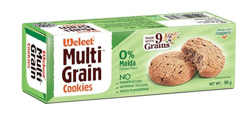 Weleet Multi Grain Millet Digestive Cookies 90gm