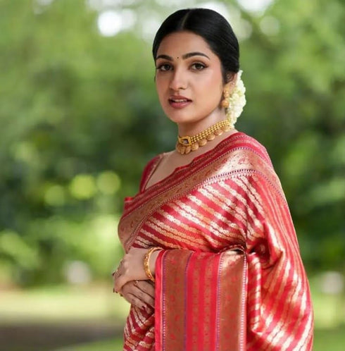 Vasthrlay Kanjivaram Traditional Saree