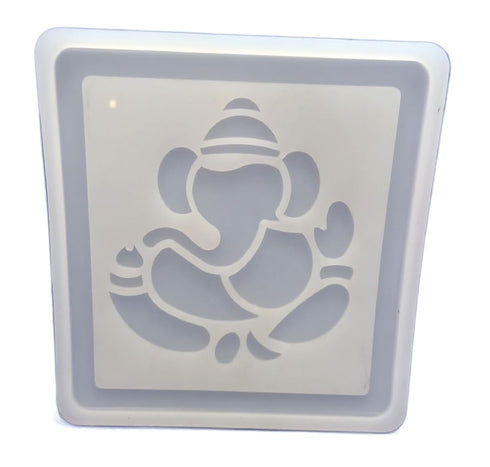 53ARTS Ganpati Frame Silicone Epoxy Resin Casting Mould