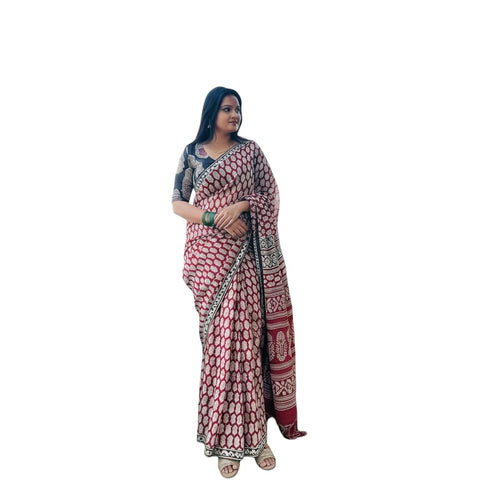 Vasthrlay Printed Premium Traditional Unstitched