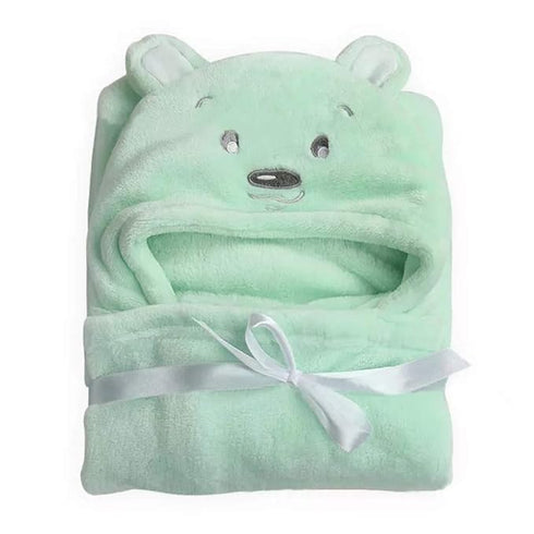 BRANDONN Ultra Soft Organic Premium Bathrobe Bath Gown For Babies Baby Bath Towel