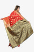Vasthrlay Rich Red Black Ethnic Wear