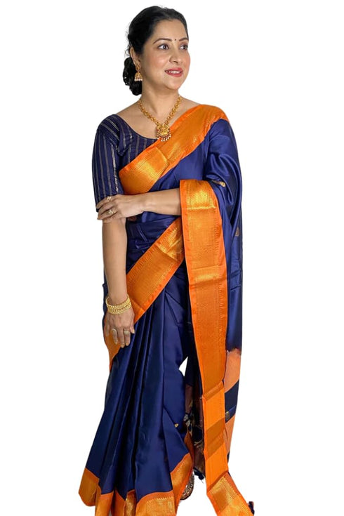 Vasthrlay Kanjivaram Lichi Blouse Ethnic Wear