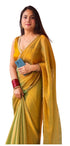 VasthrlayBoarder Unstitched Chhaavaq Mustard Free Ethnic Wear