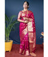 Vasthrlay Banarasi Kanjivaram Kanchipuram Wedding Saree With Blouse Piece