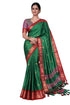 Vasthrlay Traditional Matching Unstitched Orangeblack