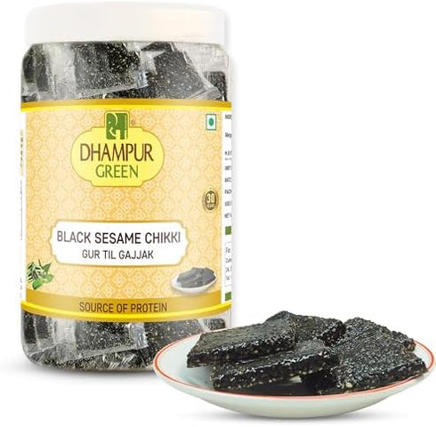 Dhampur Green Black Sesame Chikki