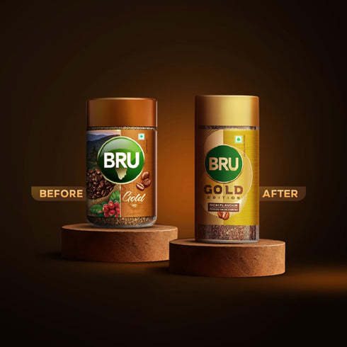 Bru Gold Edition Freeze Dried Instant Coffee 55g