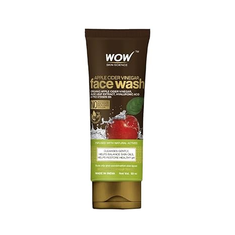 WOW Skin Science Apple Cider Vinegar Face Wash 100ml
