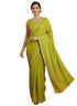 Vasthrlay Pink Border Unstitched Saree