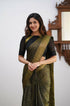 Vasthrlay Kanjivaram Unstitched Saree