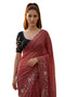 Vasthrlay Yellow Unstitched Saree