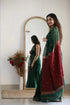 Vasthrlay Kanjivaram Unstitched Saree