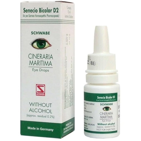 Dr Willmar Schwabe Germany Cineraria Maritima Eye Drop