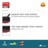 Prestige Omega Granite Non-Stick 3 Pc Cookware Set with Glass Lid