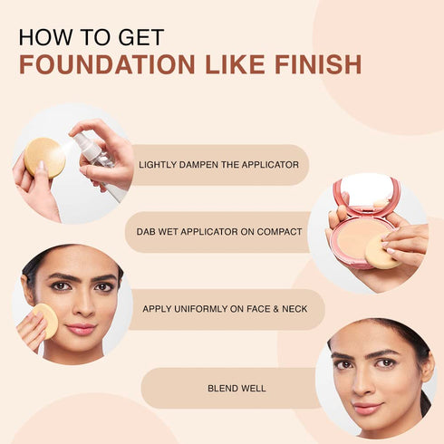 LAKMÉ 9To5 Wet&Dry Compact 38 Walnut