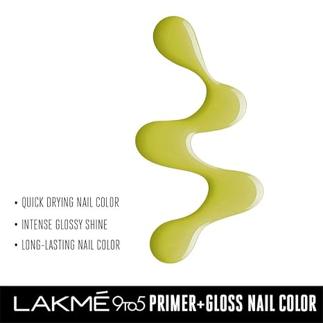 Lakme 9To5 Primer + Gloss Nail Colour 6ml