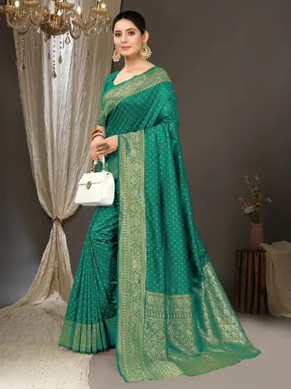Vasthrlay Traditional Unstitched Saree