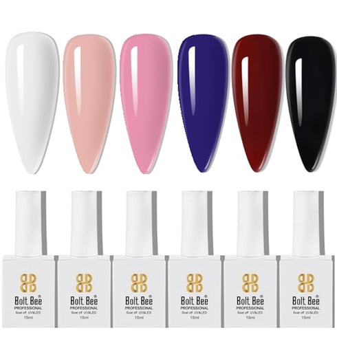 Bolt Bee Gel Nail Polish Set – 6