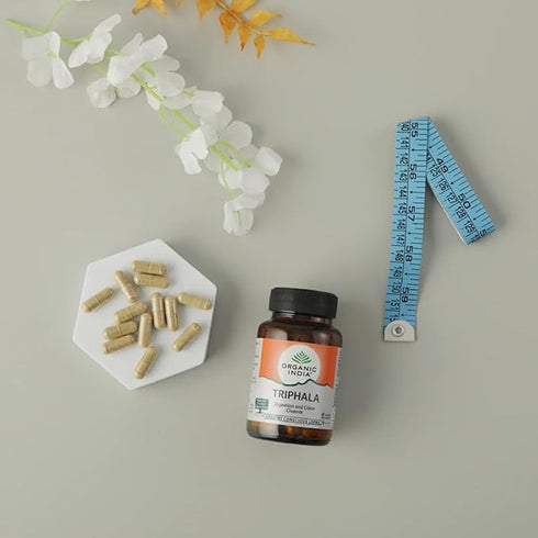 Organic India Triphala Capsule bottle