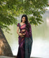 Vasthrlay Purple Kanjivaram Wedding Saree