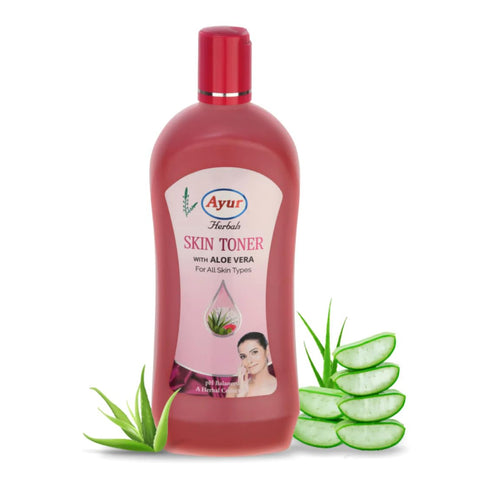 Ayur Herbals Skin Toner with Aloe Vera 1000ml