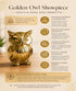 Chocozone Owl Showpiece for Good Luck Vastu Feng Shui Items for Home Decor Figurines Decorative Items