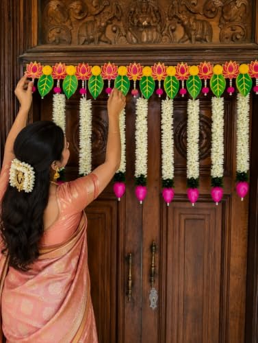 Vibha Garlands for Home Decoration Lotus Hangings