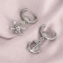 M Men Style Gothic Skeleton Head with Wheel Ship Anchor Ship Piercing Jewelry