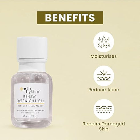 Earth Rhythm Renew Overnight Gel