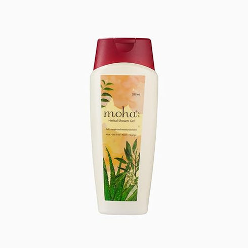 Moha Herbal Shower Gel bottle