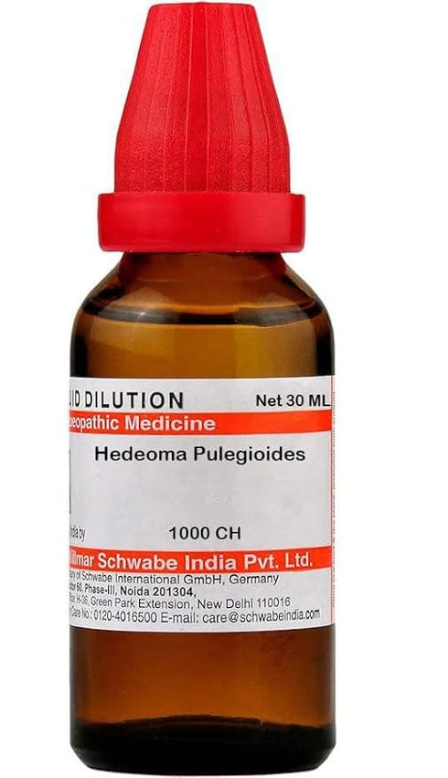 Dr Willmar Schwabe India Hedeoma Pulegioides Dilution 1000 CH