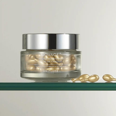 Oriflame Novage+ Intense Nourishing Facial Oil Capsules