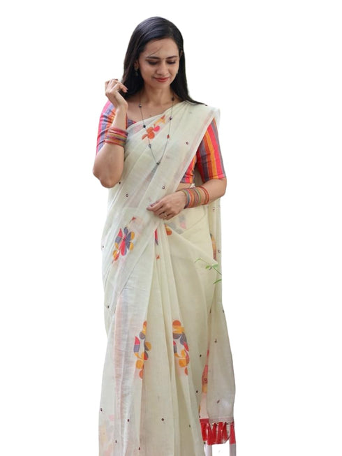 Vasthrlay Multicolor Floral Lightweight Elegant