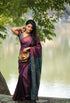 Vasthrlay Purple Kanjivaram Wedding Saree