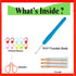 For Beginners with Crochet Thread, Learn to Crochet Set Included Crochet Hooks Supplies