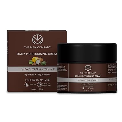 The Man Company Non-Sticky Daily Moisturizing Cream For Dry Skin