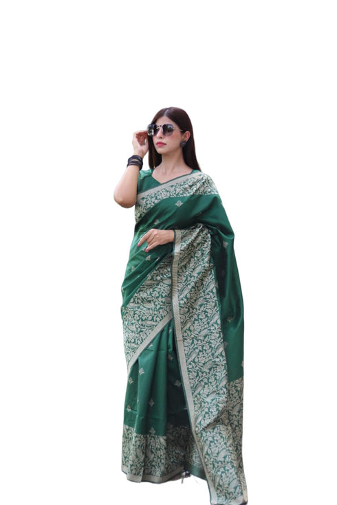 Vasthrlay Tussar Handloom Saree