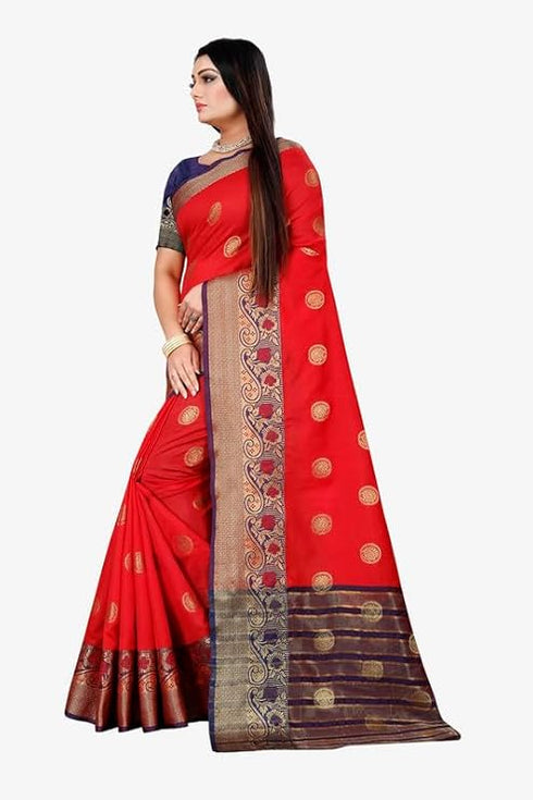 Vasthrlay Kanjeevaram Freesize Ethnic Wear