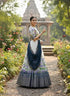 Vasthrlay Indian Traditional Kanjivaram Half Saree Silk Lehenga Choli