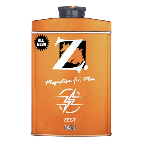 Z Magnetism Zest Deodorizing Talcum Powder for Men