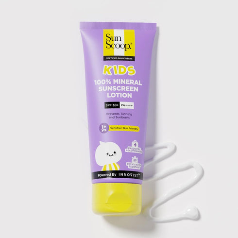 SunScoop Kids 100% Mineral Sunscreen Lotion SPF 30+ PA++++