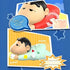 Cute Shinchan Crawling Toy for Toddlers | Key Operated Wind-Up Moving Action Figure