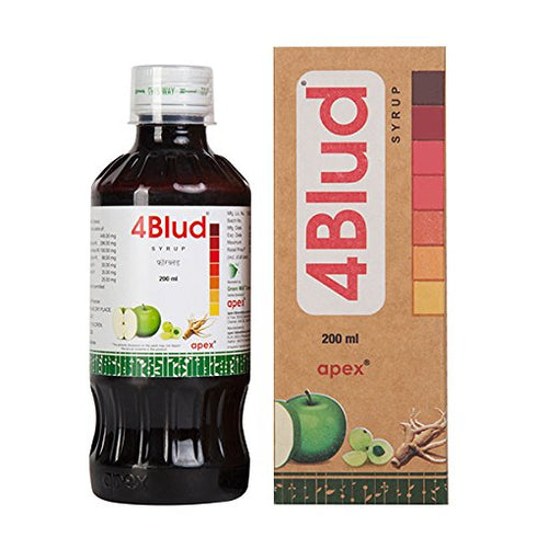 4 Blud Syrup Sugar Free 200ml