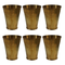 Pure Brass Small Drinking Glass | Pack of 6