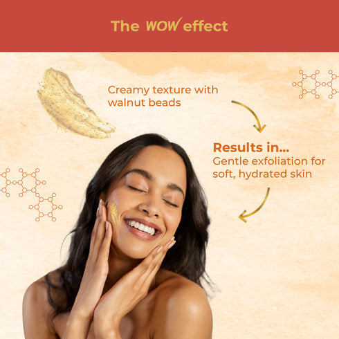 WoW Papaya & Hyaluronic Acid Face Scrub