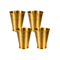 Pure Brass Plain Lassi Glass | Pack of 4