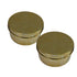 Pure Brass Container Box 558g ( Pack of 2)