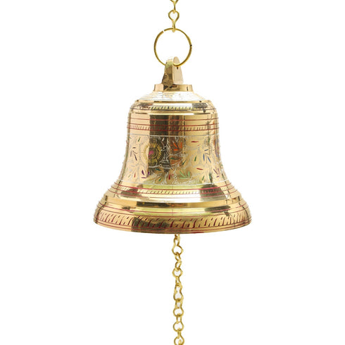 Giri Brass Bell With Chain